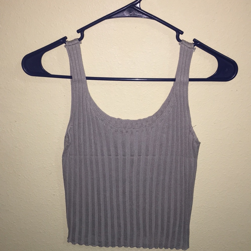 Ribbed Crop Top